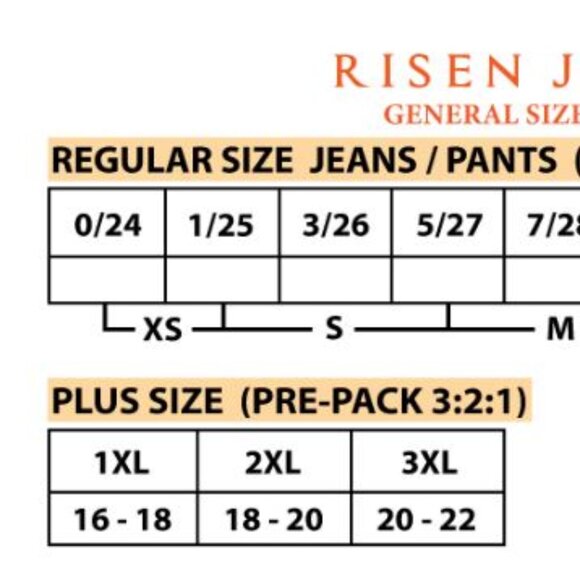 #1661 Risen NWT Plus Size High Rise Barrel Jeans Sizes 1X-3X Blue Medium Wash - Picture 6 of 6